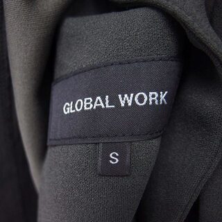 グローバルワーク GLOBAL WORK フード コート ミディ丈 無地