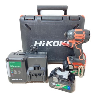 ＊＊HiKOKI ハイコーキ 36V コードレスインパクトドライバ  （バッテリー2個・充電器・ケース付） WH36DC 2XPS(CS)
