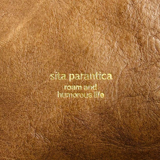 美品！sita parantica レザー　トートバッグ　ターンロック　ブラウン