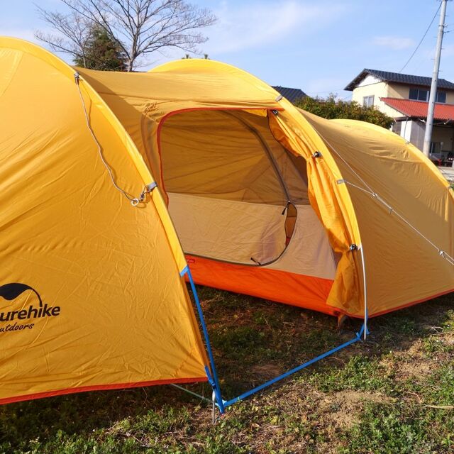 美品 ネイチャーハイク Naturehike Opalus 3 オパルス 3 トンネルテント 3人用 山岳 テント 登山 キャンプ アウトドア スポーツ/アウトドアのアウトドア(テント/タープ)の商品写真