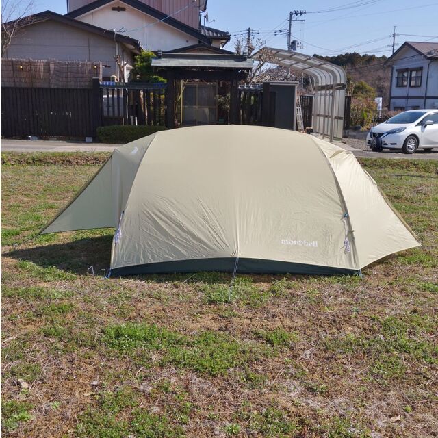 極美品 モンベル mont-bell ムーンライト2 1122763 2人用 山岳 デュオ テント 登山 キャンプ アウトドア