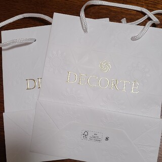 コスメデコルテ(COSME DECORTE)のコスメデコルテ　ショップ袋　2個セット(ショップ袋)