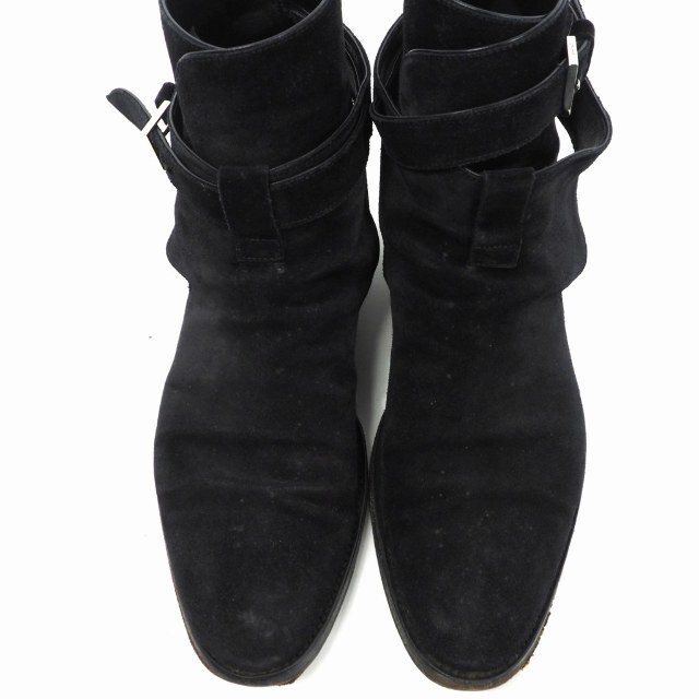 ディオールオム Dior HOMME スエード ショートブーツ 43 黒 | www