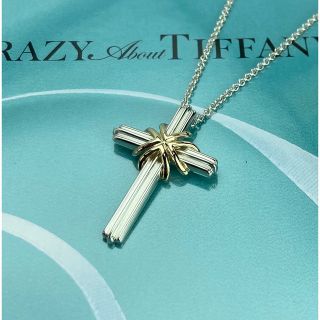 Tiffany & Co. - Tiffany & Co. シグネチャー クロス ネックレス 925