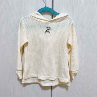 アーヴェヴェ(a.v.v)のアー・ヴェ・ヴェ　a.v.v 水通しのみ　スヌーピー   長袖　サイズ100 (Tシャツ/カットソー)