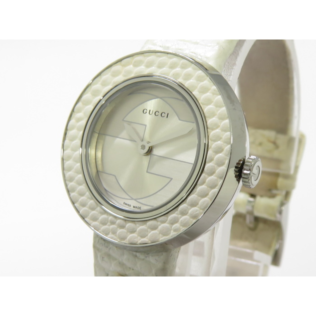 GUCCI - GUCCI レディース腕時計 Uプレイ クオーツ レザー GUCCI - GUCCI レディース腕時計 Uプレイ クオーツ レザー