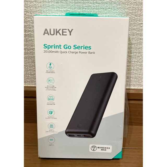 AUKEYモバイルバッテリー20100mah PB-XD20-BK