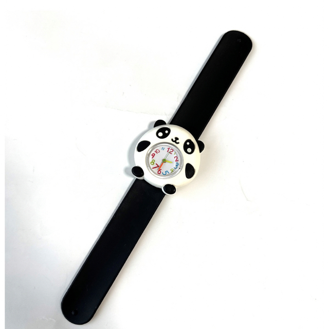 パッチンバンド　キッズ　腕時計　（パンダ） キッズ/ベビー/マタニティのこども用ファッション小物(腕時計)の商品写真