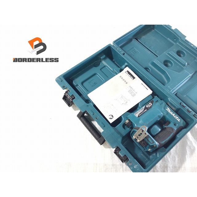 ☆品☆makita マキタ 18V 12㎜ 充電式タッカ ST312D 6～13ｍｍ 本体 +ケース コードレスタッカー CT線 68536工具