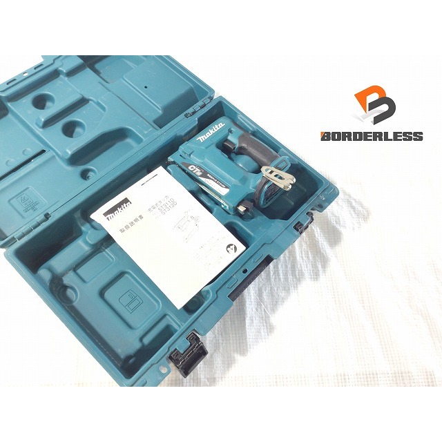 ☆中古品☆makita マキタ 18V 12㎜ 充電式タッカ ST312D 6～13ｍｍ 本体 +ケース コードレスタッカー CT線 68536