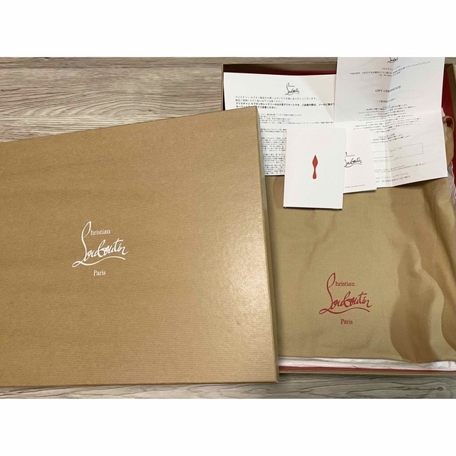 クリスチャンルブタン ショルダーバッグ 美品 ネイビー スタッズ
