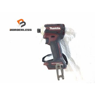 マキタ(Makita)の☆比較的綺麗☆makita マキタ 18V 充電式インパクトドライバ TD171D 赤/オーセンティックレッド 本体のみ 68917(工具)