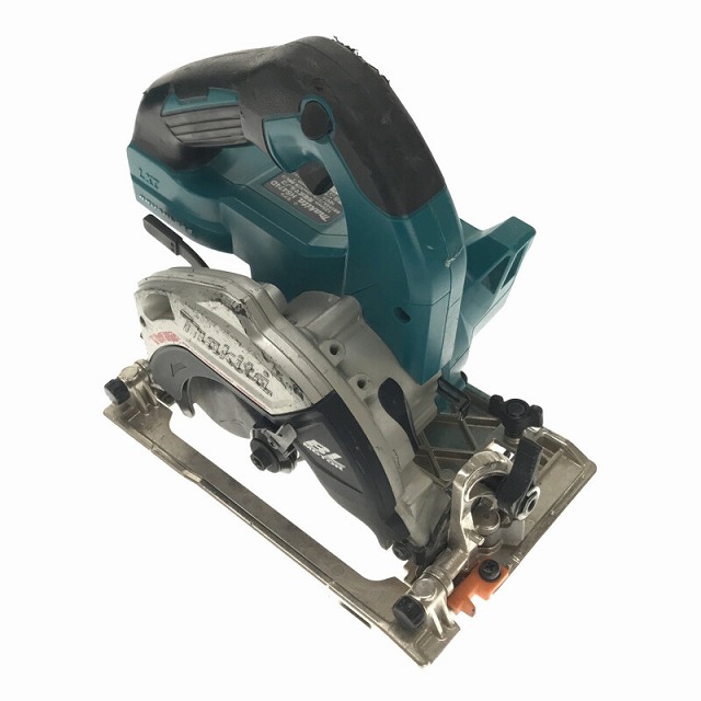 ☆中古品☆ makita マキタ 125mm 18V 充電式マルノコ HS474DRGX バッテリー2個(18V6.0Ah)付き 充電器付き 切断機  電動工具 68053