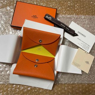 エルメス(Hermes)のHERMES エルメス　カルヴィ　デュオ　コンパクト　ヴェルソ　新品　未使用(コインケース)