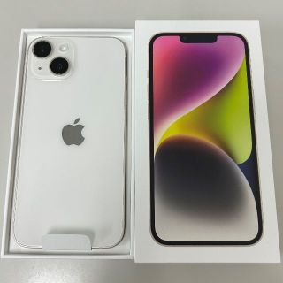 アップル(Apple)の新品 iPhone 14 128GB Starlight(スマートフォン本体)