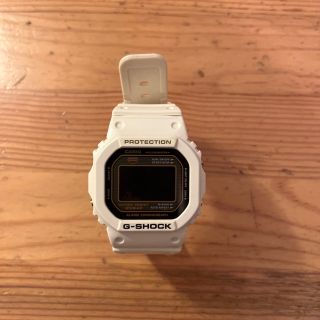 ジーショック(G-SHOCK)の【ジャンク】Gショック　DW5025B 25th モデル　ホワイト(腕時計(デジタル))