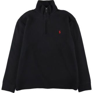 ラルフローレン(Ralph Lauren)の古着 ラルフローレン Ralph Lauren POLO by Ralph Lauren コットンニットハーフジップセーター メンズL /eaa324212(ニット/セーター)