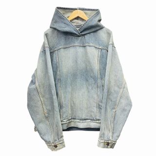 バレンシアガ(Balenciaga)のBALENCIAGA 22AW Oversized Denim Hoodie 1(その他)