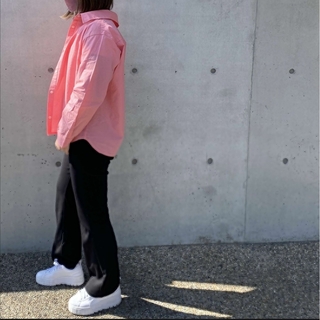【説明欄必読】韓国ブランド OUR ピンク 150cm カラーシャツ(ブラウス)
