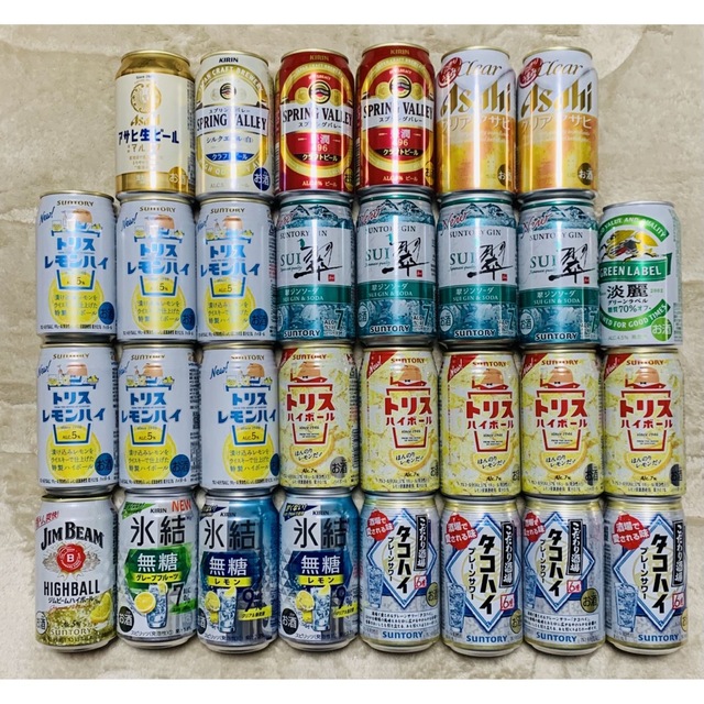 缶ビール・サワー　詰合せ　17本セット