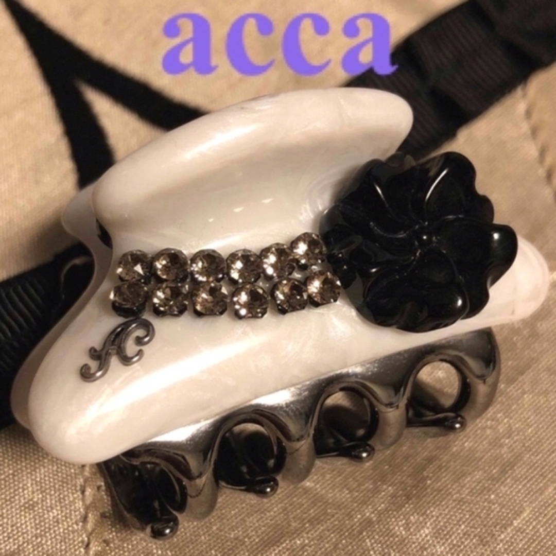 アッカacca 限定品♡ダブルラインストーン♡ヘアクリップ♡ダブルコラーナ 超ポイントアップ祭 60.0%OFF 