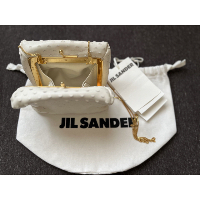 ［ジルサンダー〕Jil Sander goji soft mini bag