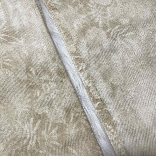 本物 シャネル COCOフラワー ストライプ デニム パンツ ジーンズ 34