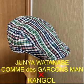 ジュンヤワタナベコムデギャルソン(JUNYA WATANABE COMME des GARCONS)のハンチング　ジュンヤワタナベ　コムデギャルソン　KANGOL カンゴール(ハンチング/ベレー帽)