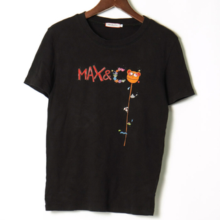 マックスアンドコー(Max & Co.)のマックスアンドコー 半袖Ｔシャツ 半袖プリント 熊 Mサイズ MAX&CO(Tシャツ(半袖/袖なし))