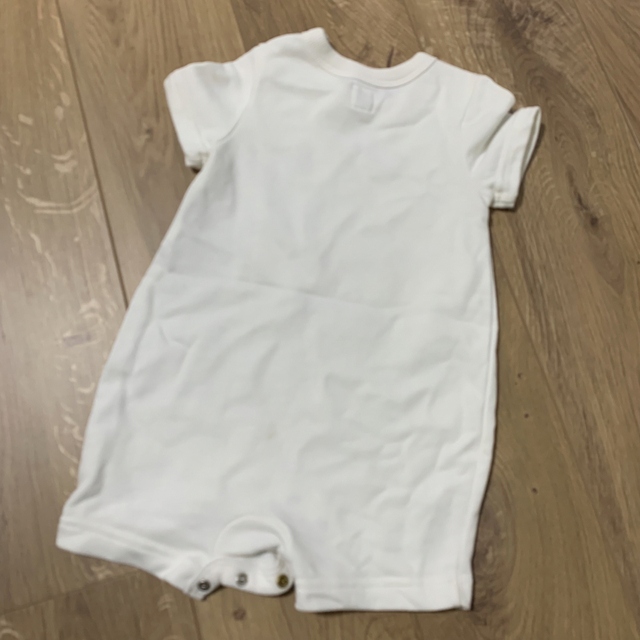 babyGAP(ベビーギャップ)のスウェットロンパース キッズ/ベビー/マタニティのベビー服(~85cm)(ロンパース)の商品写真