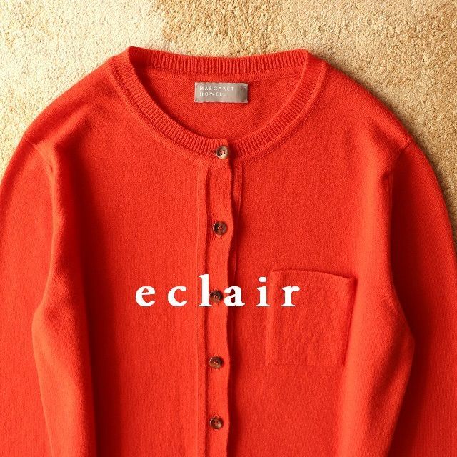 2016SS マーガレットハウエル カシミヤコットン カーディガン-