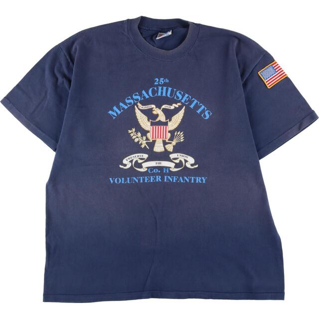 90年代 ヘインズ Hanes 米国ボランティア 両面 プリントTシャツ USA製 メンズXL ヴィンテージ /eaa322837