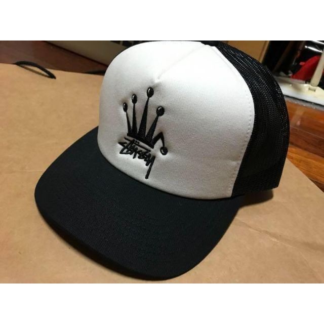 STUSSY - Stussy CROWN STOCK TRUCKER CAP キャップの通販 by STUSSY - Stussy CROWN STOCK TRUCKER CAP キャップの通販 by