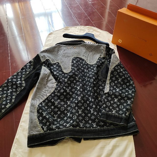 louis vuitton NIGO クレイジーパターン NBAデニムジャケット | kamed.az