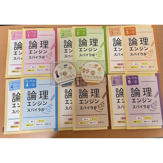 最新版・新品・未使用】論理エンジンスパイラル レベル 1、2セット+