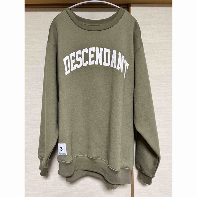 DESCENDANT ディセンダント　TEAM CREW NECK