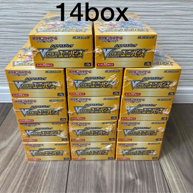 新品未開封】ポケモンカード vstarユニバース 14box 【10%OFF】 www