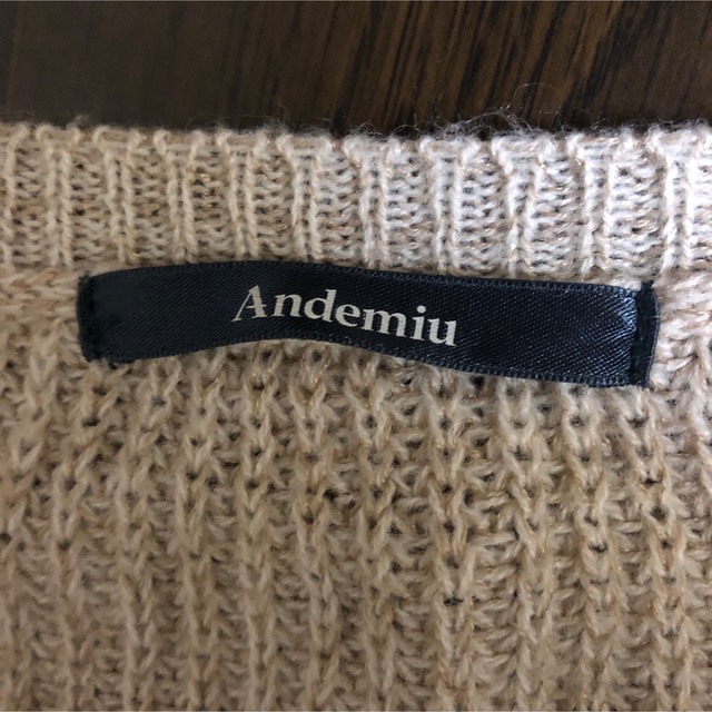 Andemiu(アンデミュウ)のアンデミュウニット レディースのトップス(ニット/セーター)の商品写真