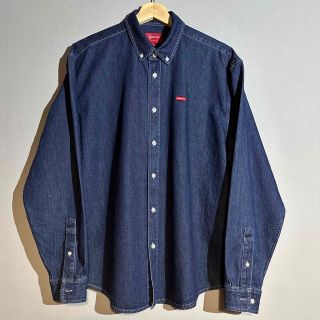 シュプリーム(Supreme)のMサイズ デニム Supreme Small Box Logo Shirt 新品(シャツ)