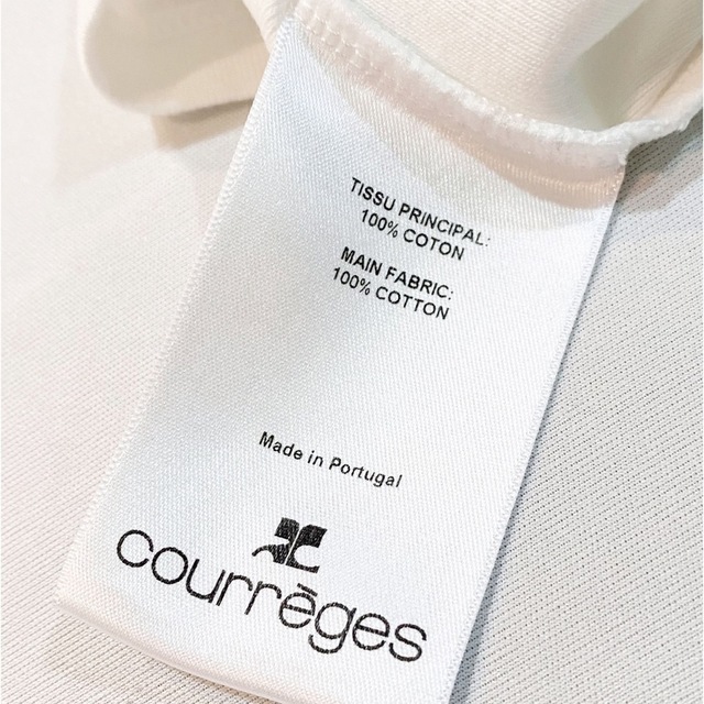 Courreges(クレージュ)の新品未使用 COURREGES クレージュ ロゴ Tシャツ レディースのトップス(Tシャツ(半袖/袖なし))の商品写真