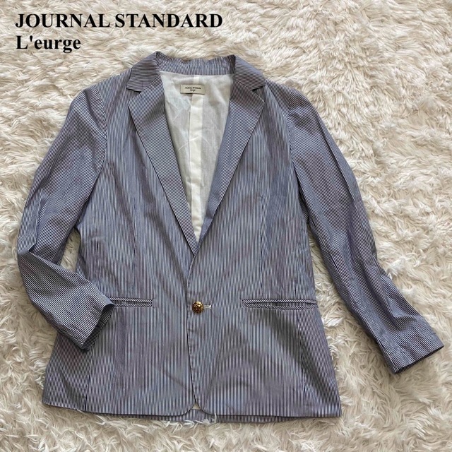 JOURNAL STANDARD(ジャーナルスタンダード)のJOURNAL STANDARD L'eurge ジャケット スーツ  日本製 レディースのジャケット/アウター(テーラードジャケット)の商品写真