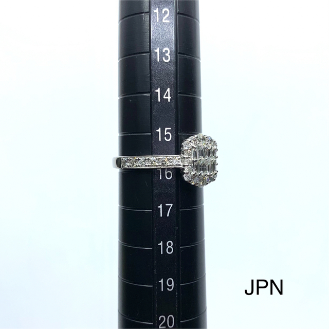 pt900 デザインダイヤモンドリング 1.30ct 16号 レディースのアクセサリー(リング(指輪))の商品写真