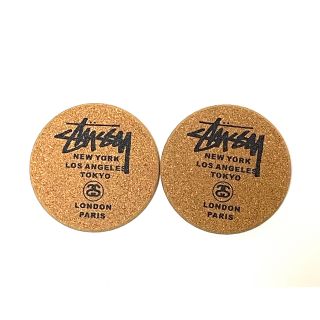 ステューシー(STUSSY)のSTUSSY World Tour コースター 2枚組(テーブル用品)