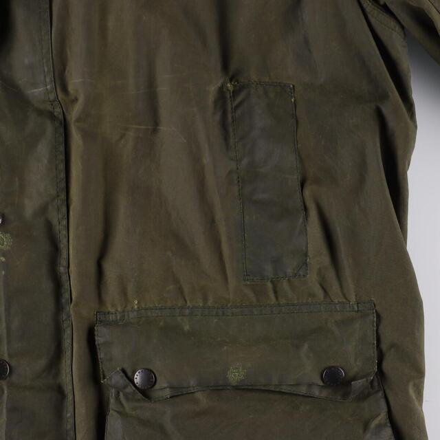 Barbour - 古着 90年代 バブアー Barbour BORDER ボーダー 旧3ワラント