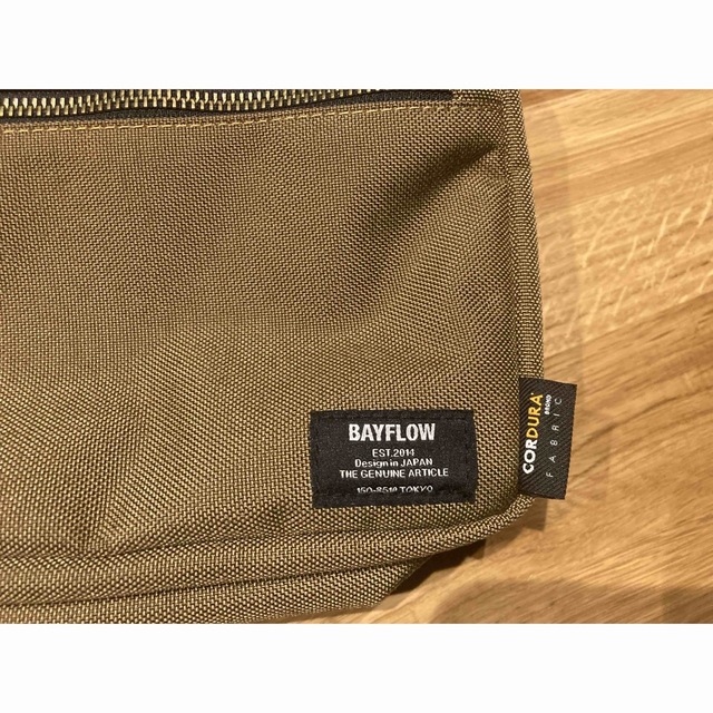 BAYFLOW(ベイフロー)のBAYFLOW スクエアコーデュラショルダーバッグ メンズのバッグ(ショルダーバッグ)の商品写真