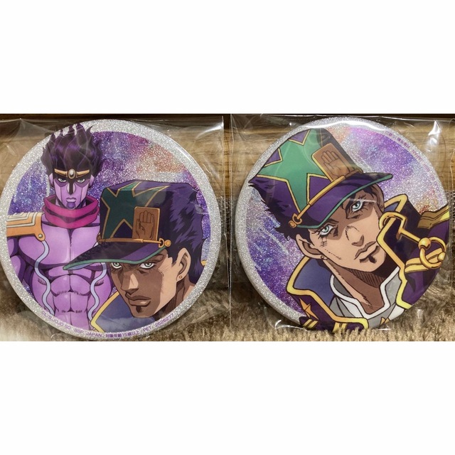 ジョジョの奇妙な冒険　ジャンフェス2025 缶バッジ　空条承太郎 5月一般発売】【ジャンプフェスタ2025】アニメ『ジョジョの奇妙