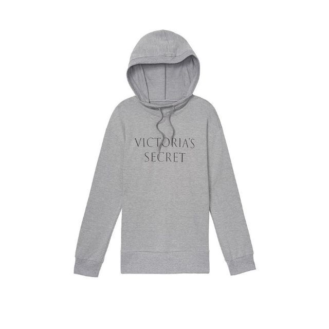 Victoria's Secret(ヴィクトリアズシークレット)のヴィクトリア シークレット パーカー グレー US-XS(日本サイズS) レディースのトップス(パーカー)の商品写真