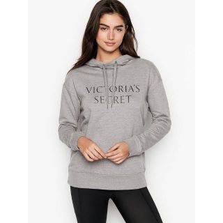 ヴィクトリアズシークレット(Victoria's Secret)のヴィクトリア シークレット パーカー グレー US-S(日本サイズM)(パーカー)