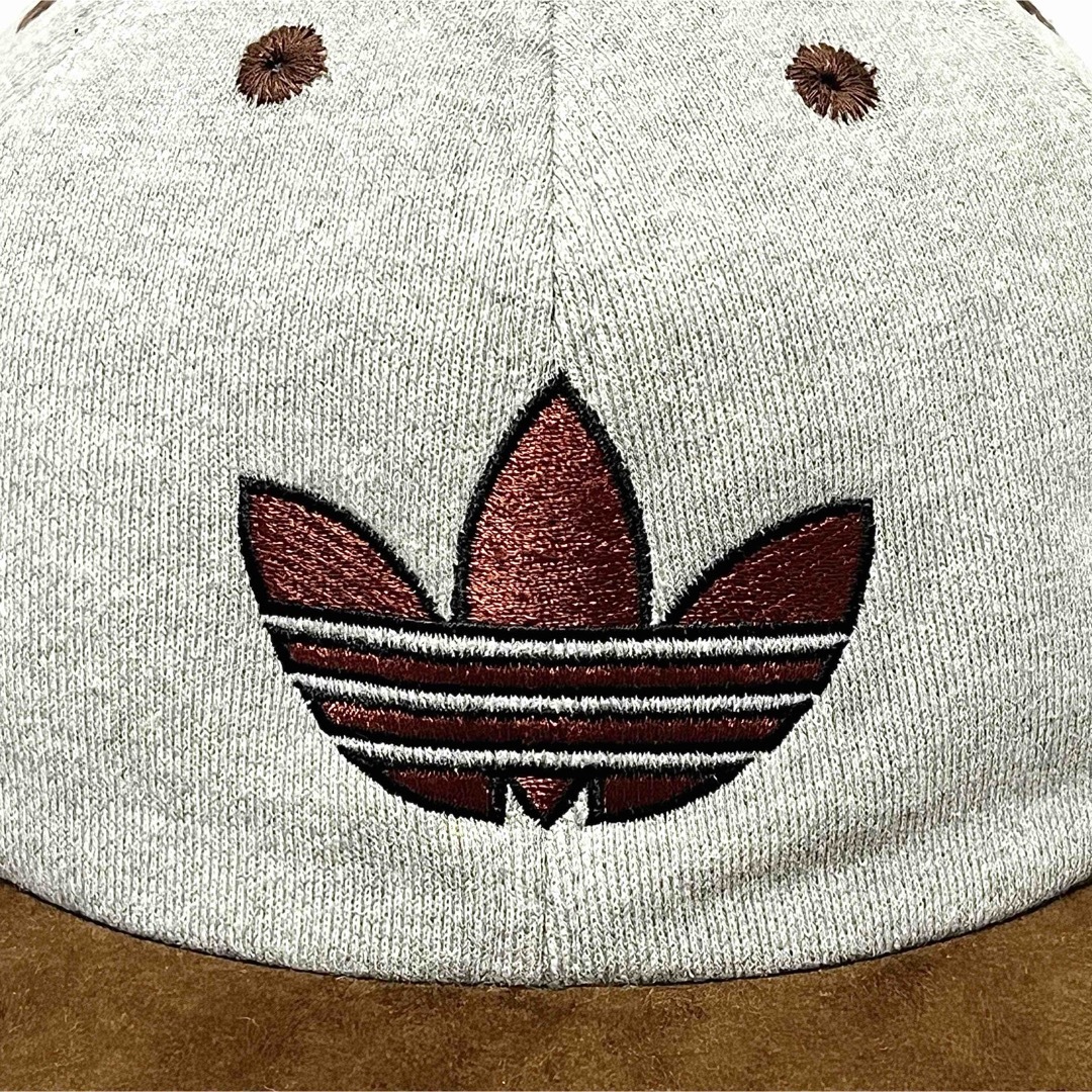 adidas(アディダス)の【希少】②adidasデサント製80’sBIGトレフォイル刺繍スウェットキャップ メンズの帽子(キャップ)の商品写真