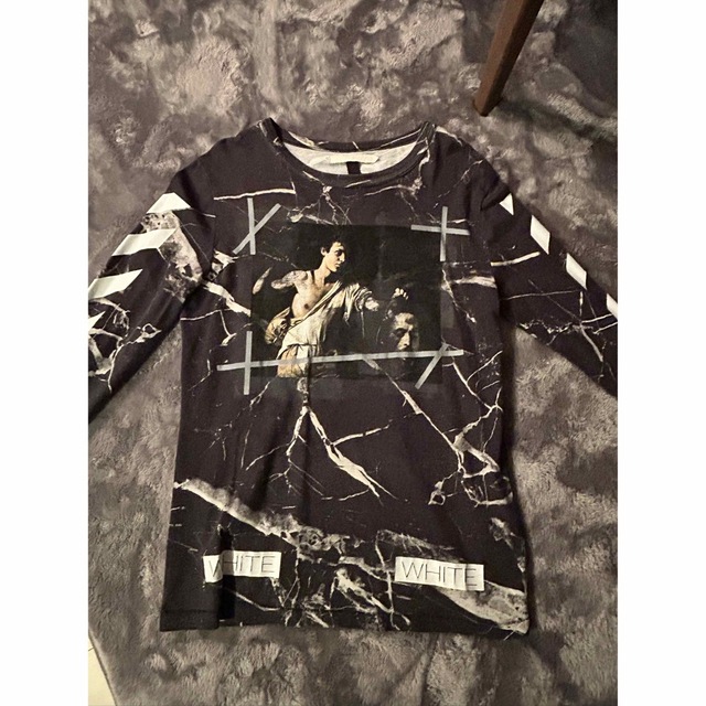 メンズ【16ss】Off White  Tシャツ   オーバーサイズ  カラヴァッジョ